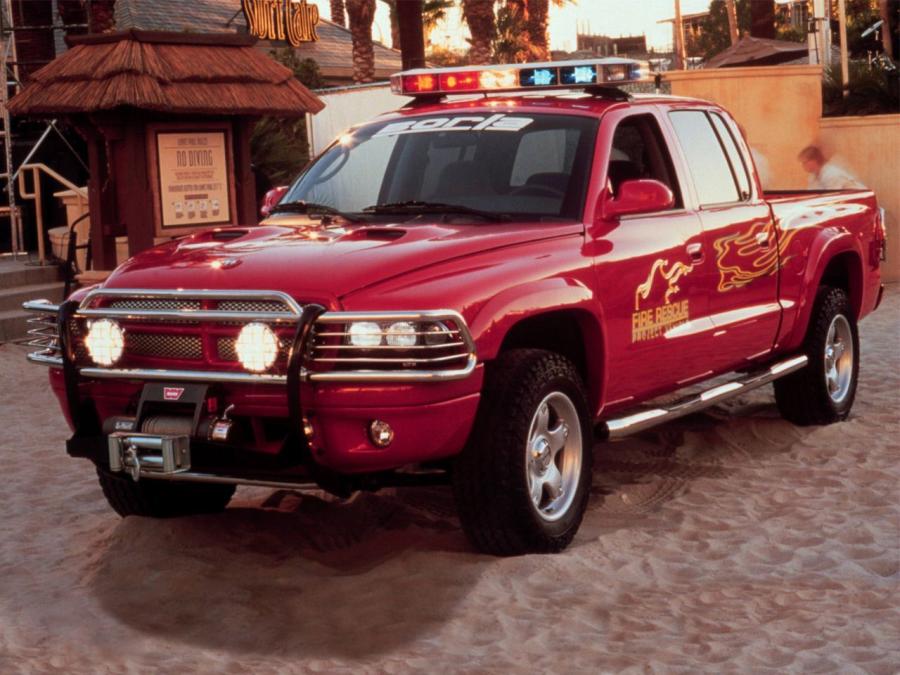 Dodge Dakota Quad Cab Fire Rescue Project Vehicle '2000